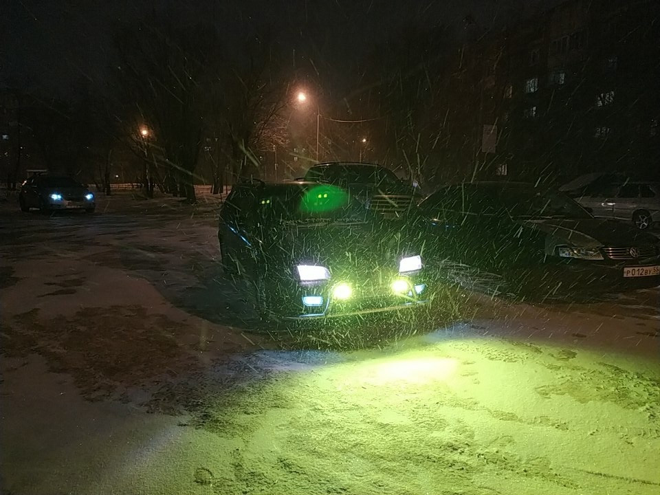 установка птф на кенгурятник — Toyota Caldina (190), 2 л, 1993 года ...