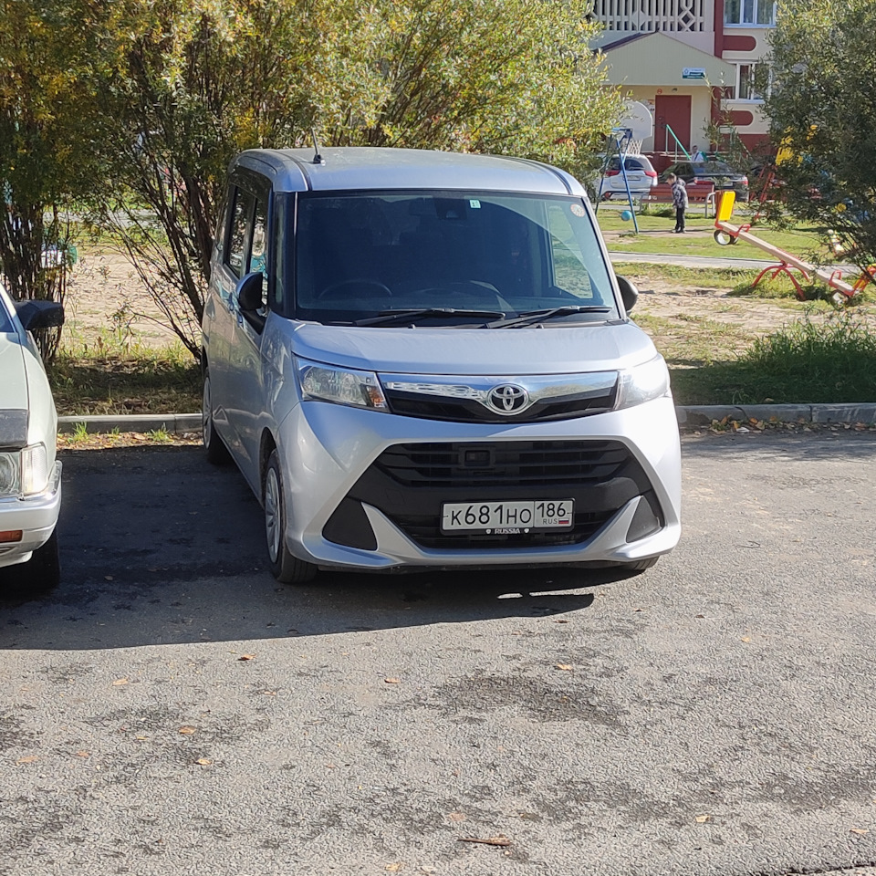 Би лёд 3' линзы в фары и туманки! — Toyota Tank, 1 л, 2017 года ...