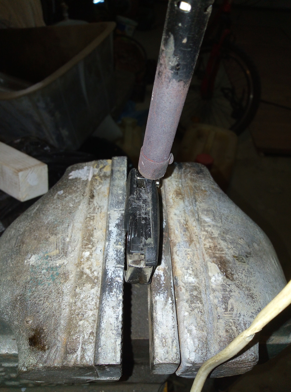 Замена жала выкидного ключа — Opel Meriva (B), 1,3 л, 2010 года ...