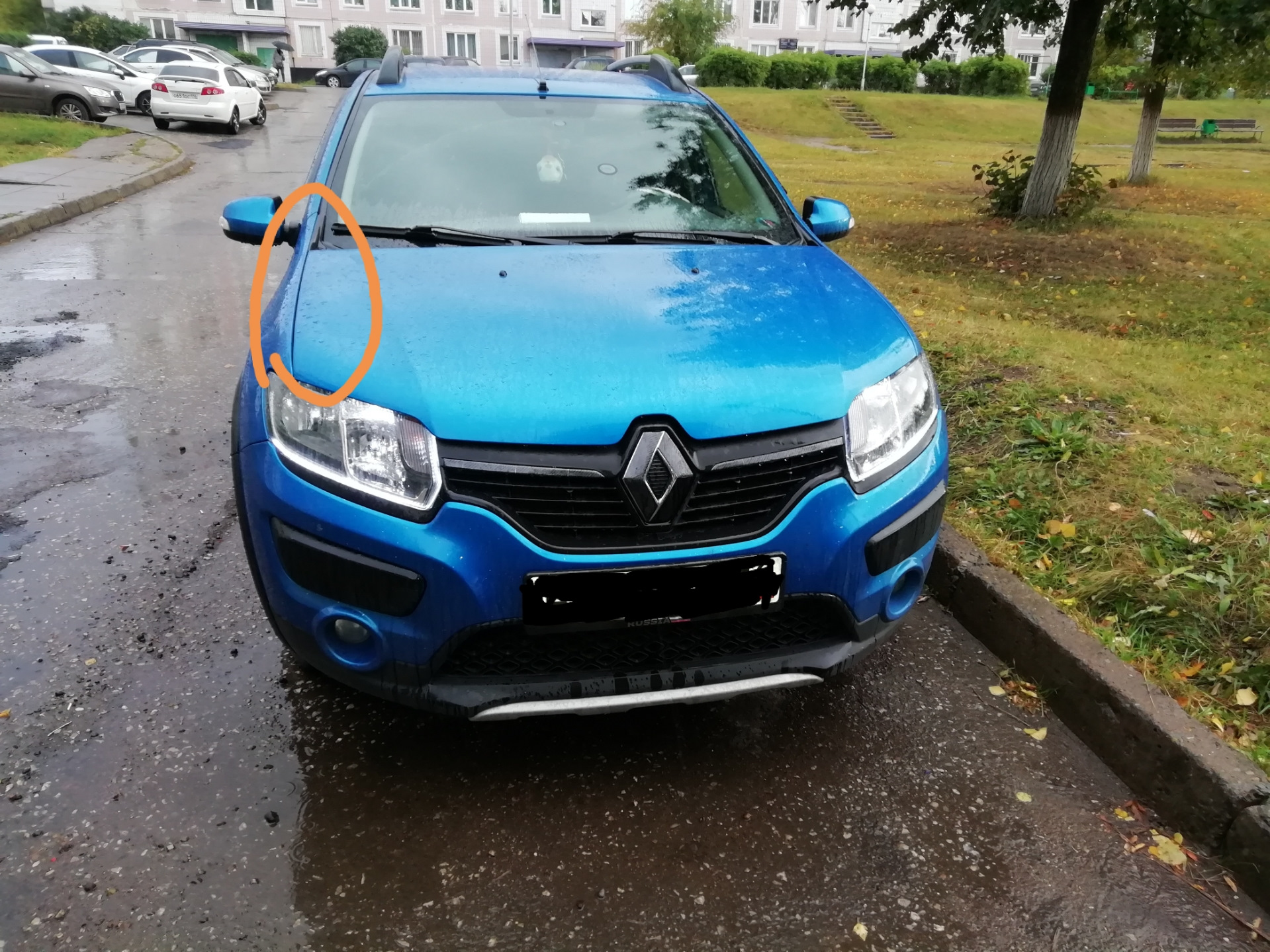 Зазоры — Renault Sandero Stepway (2G), 1,6 л, 2015 года | наблюдение |  DRIVE2