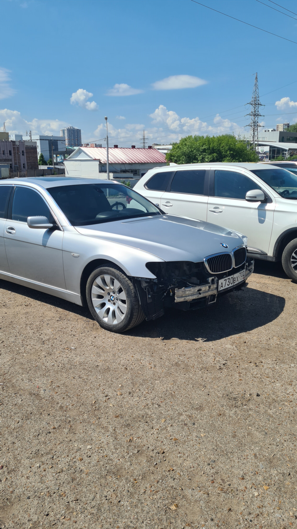 Замена Двс +Акпп часть 2 — BMW 7 series (E65/E66), 4,8 л, 2005 года | визит  на сервис | DRIVE2