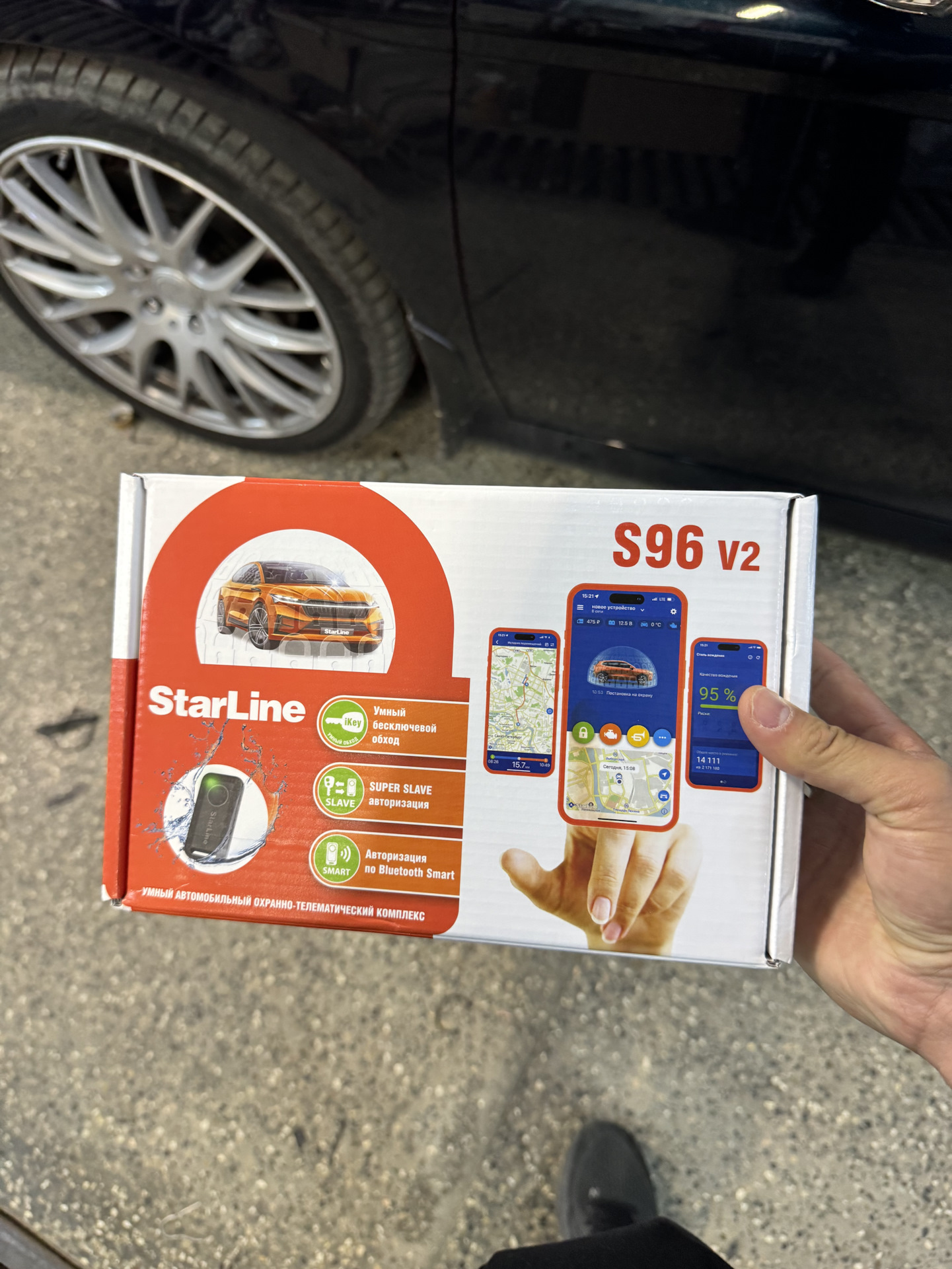 Carplay.Видеорегистратор.StarLine S96v2. — Toyota Camry (XV70), 3,5 л ...