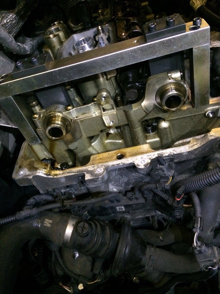 Замена цепи ГРМ и масляного насоса BMW F25 N20 — Креатив Моторс на DRIVE2