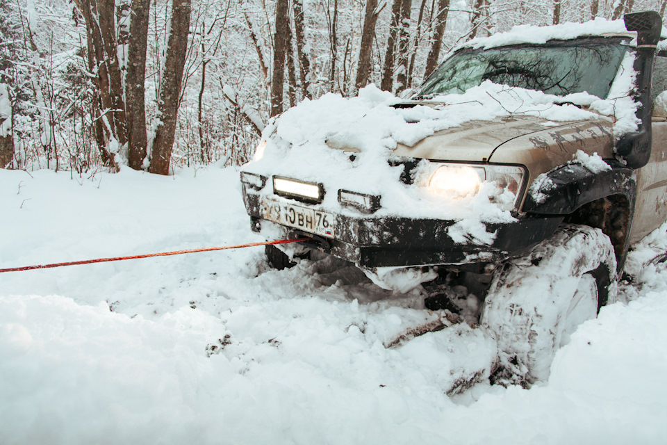 История в картинах. — Nissan Patrol (Y61), 4,2 л, 2007 года ...
