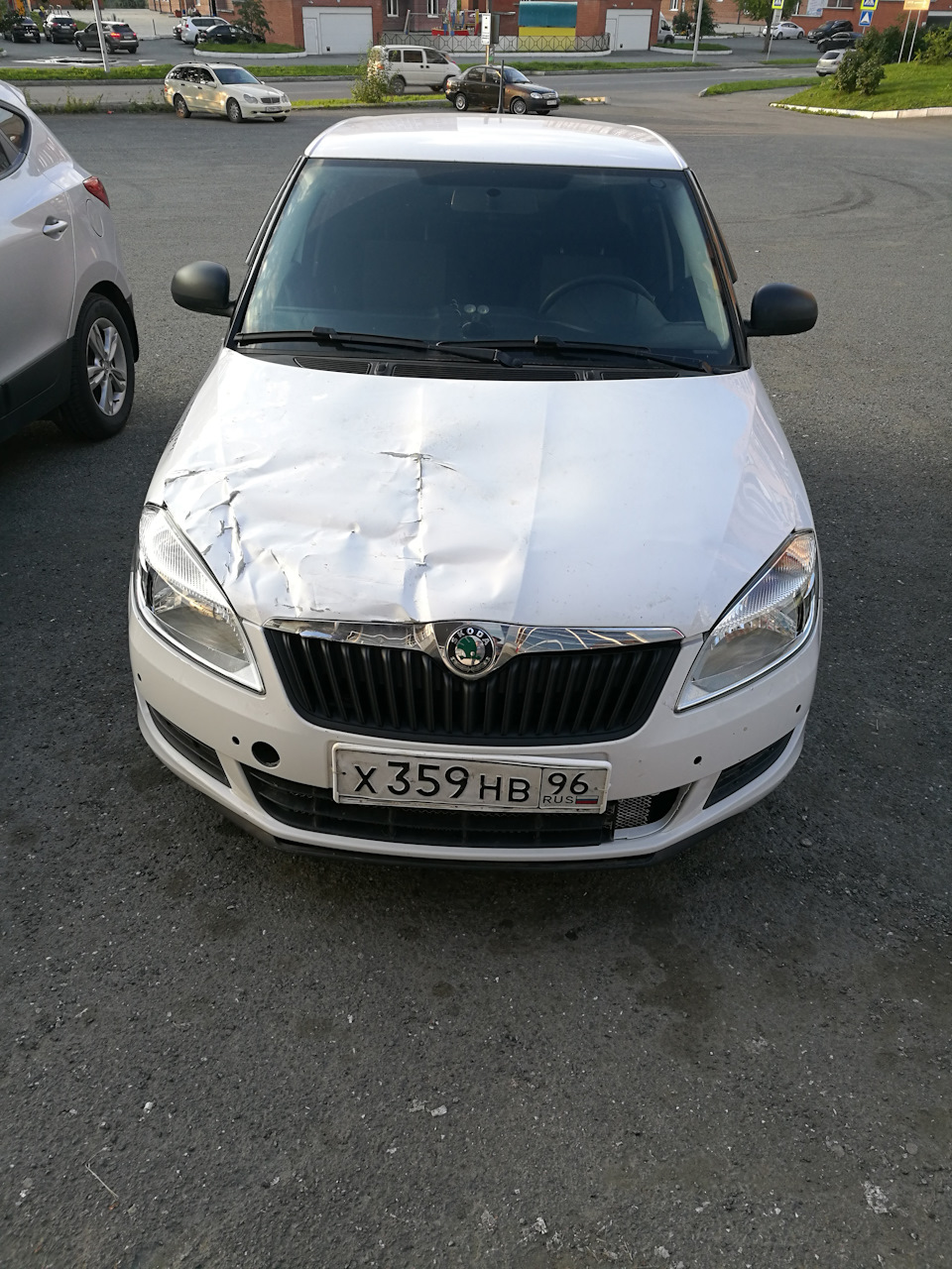 Нижняя заглушка где то прое… Придется заказывать. — Skoda Fabia Mk2