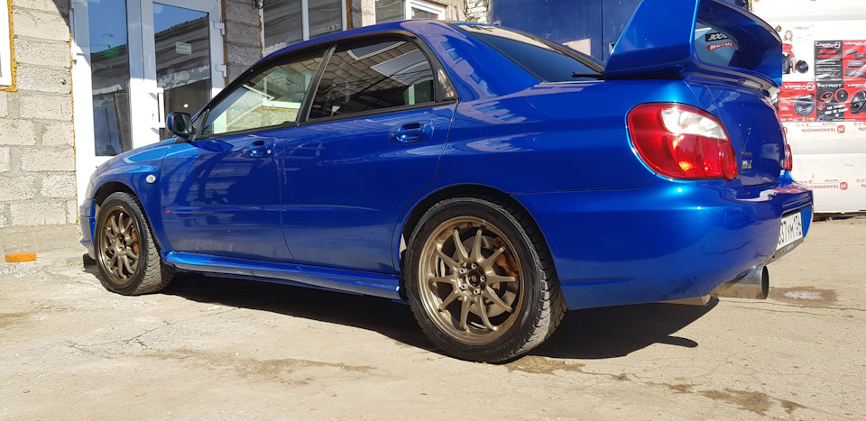 Rays ce28 — Subaru Impreza WRX STI (GD), 2 л, 2002 года | стайлинг | DRIVE2