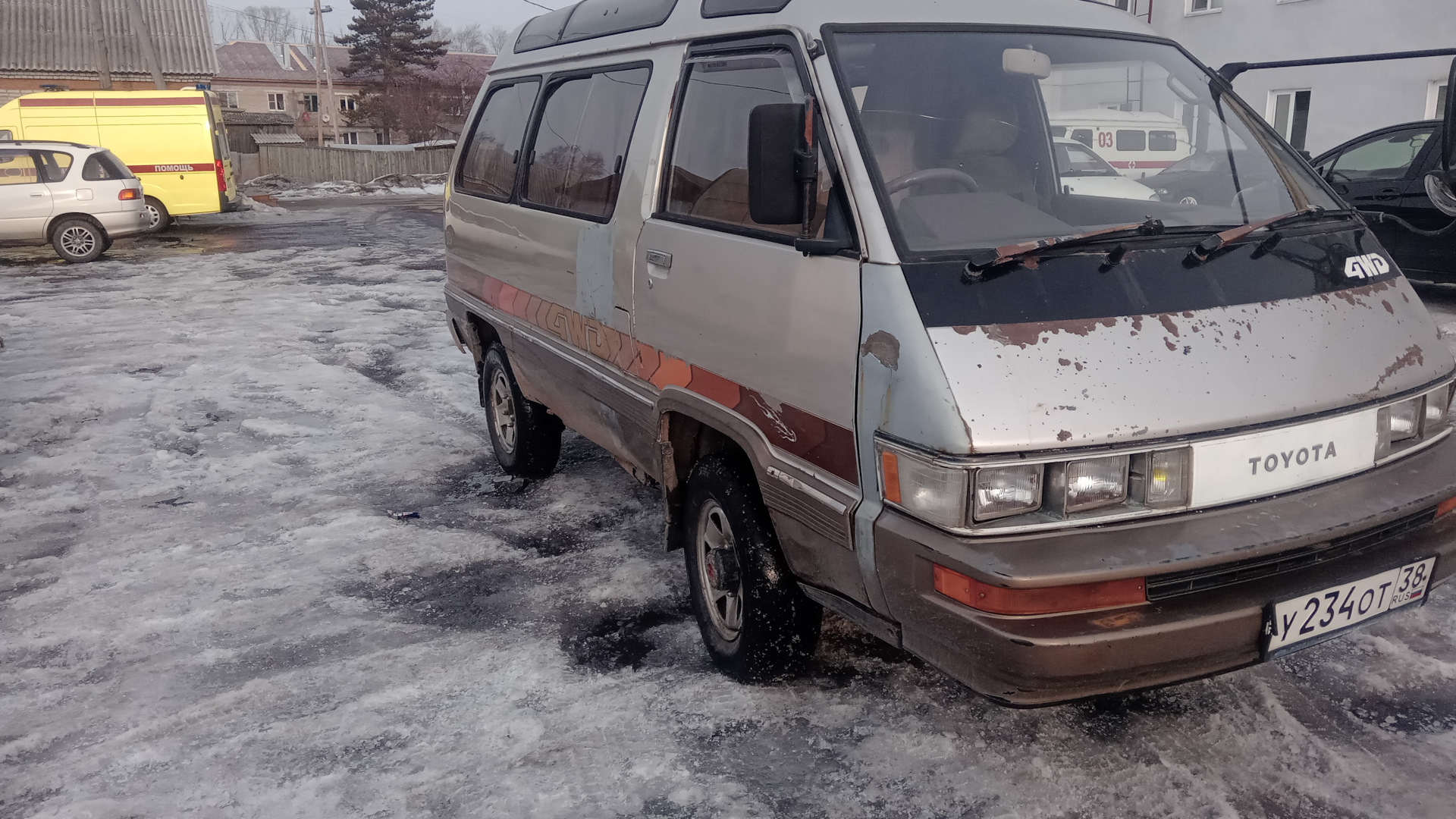 Toyota Master Ace Surf 2.0 бензиновый 1988 | на DRIVE2