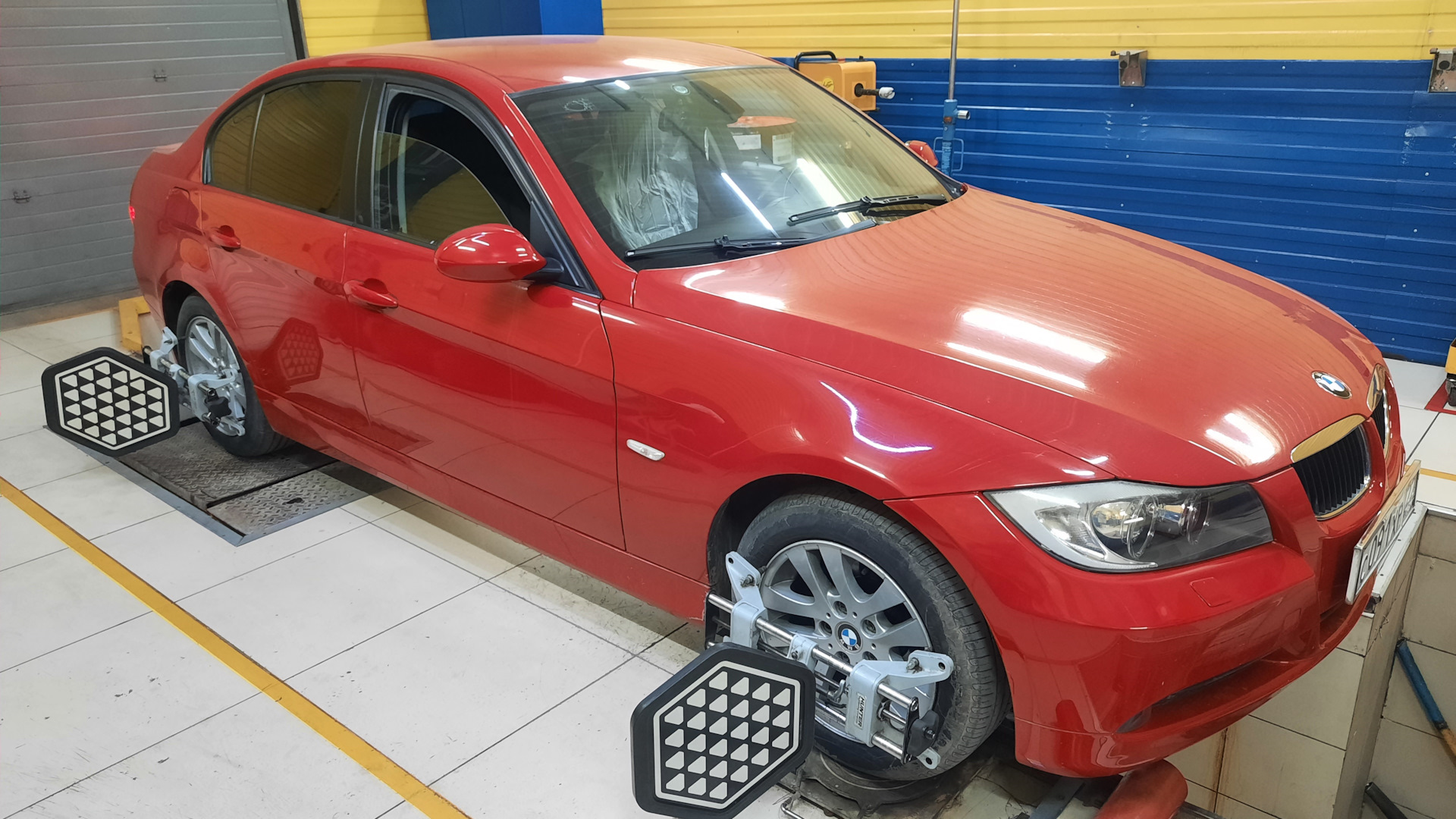 Геометрия колес — BMW 3 series (E90), 2 л, 2006 года | визит на сервис |  DRIVE2