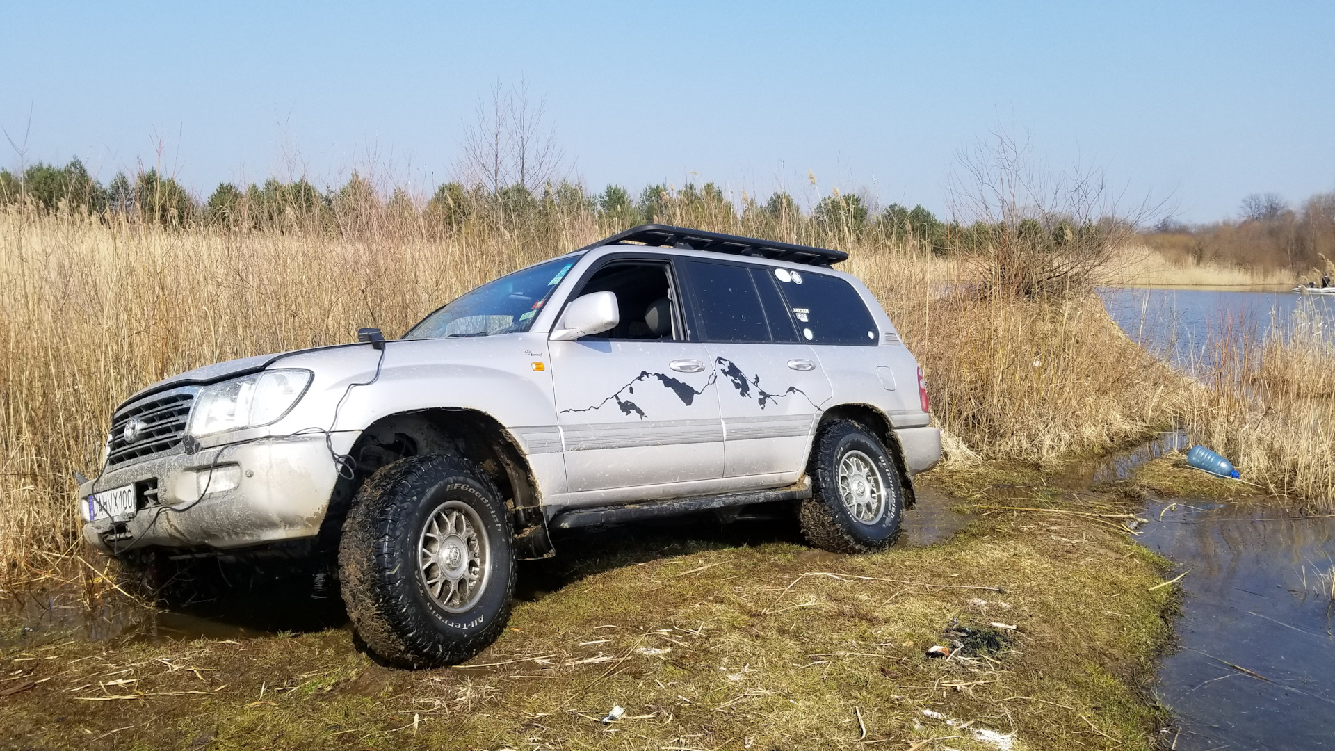 В общем сотка не очень едет — Toyota Land Cruiser 100, 4,2 л, 2004 года |  фотография | DRIVE2