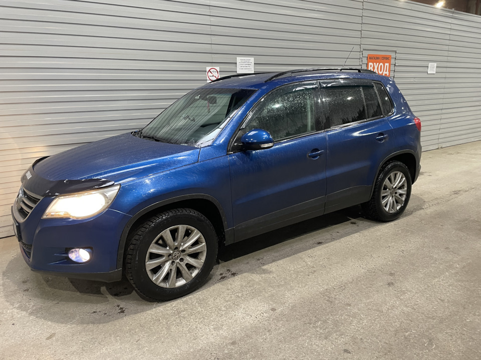 Замена масло — Volkswagen Tiguan (1G), 1,4 л, 2009 года | плановое ТО ...