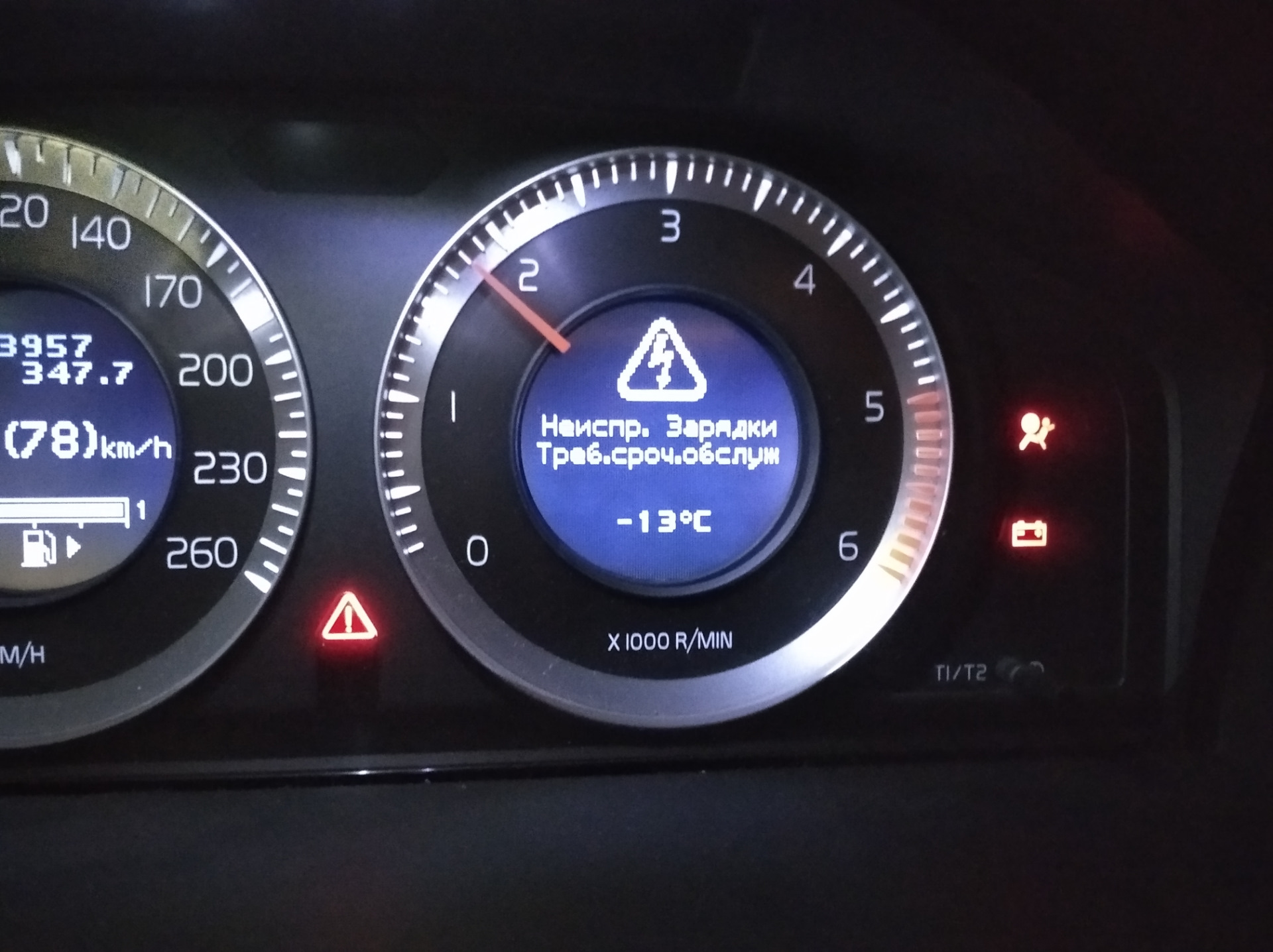 Ошибка volvo