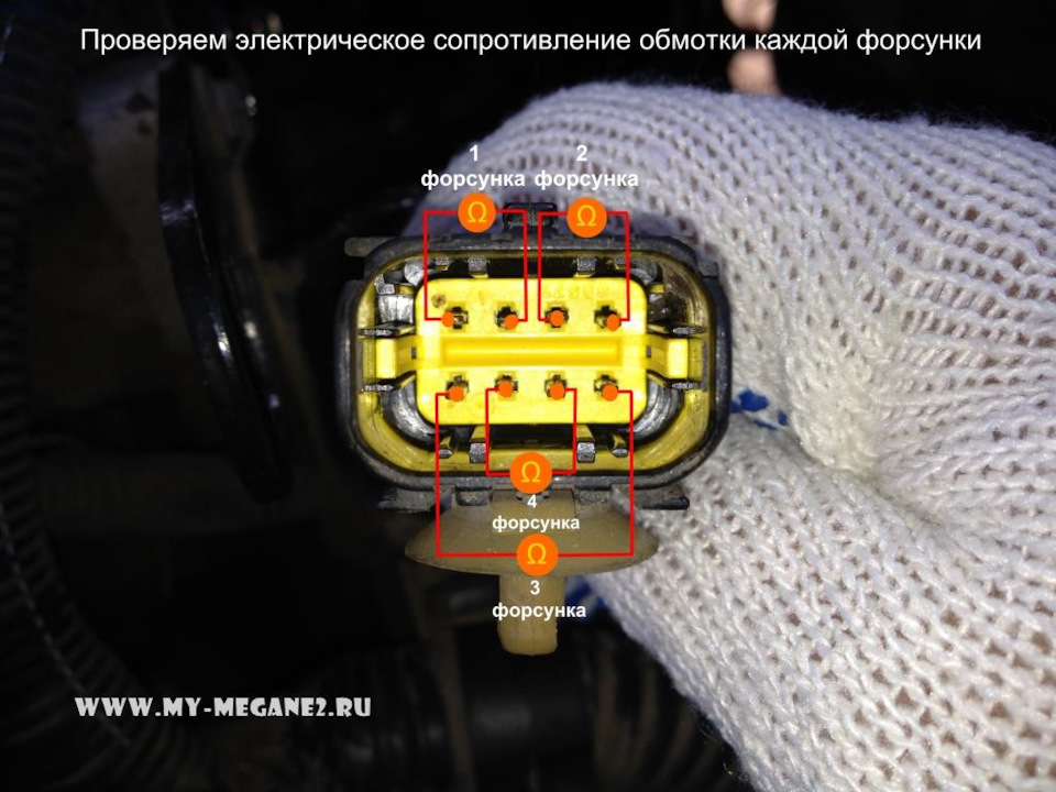 Схема бензонасоса меган 2