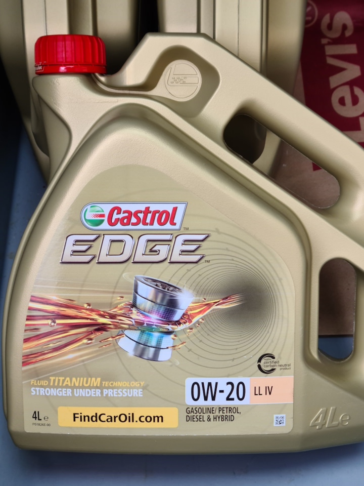 Castrol edge 0w 20. Castrol Edge 0w/20 ll IV.