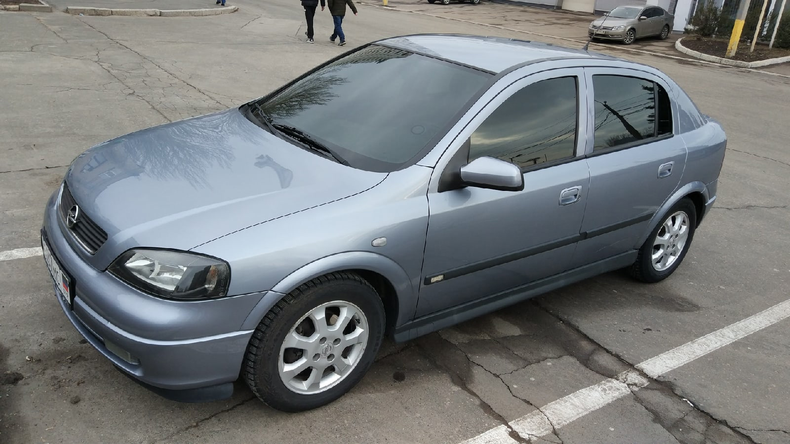 Opel Astra G 1.6 бензиновый 2003 | Серая на DRIVE2