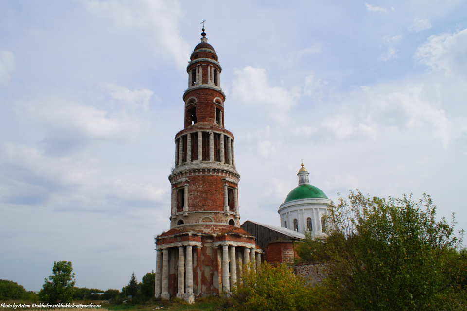 храм столбцы рязанская область