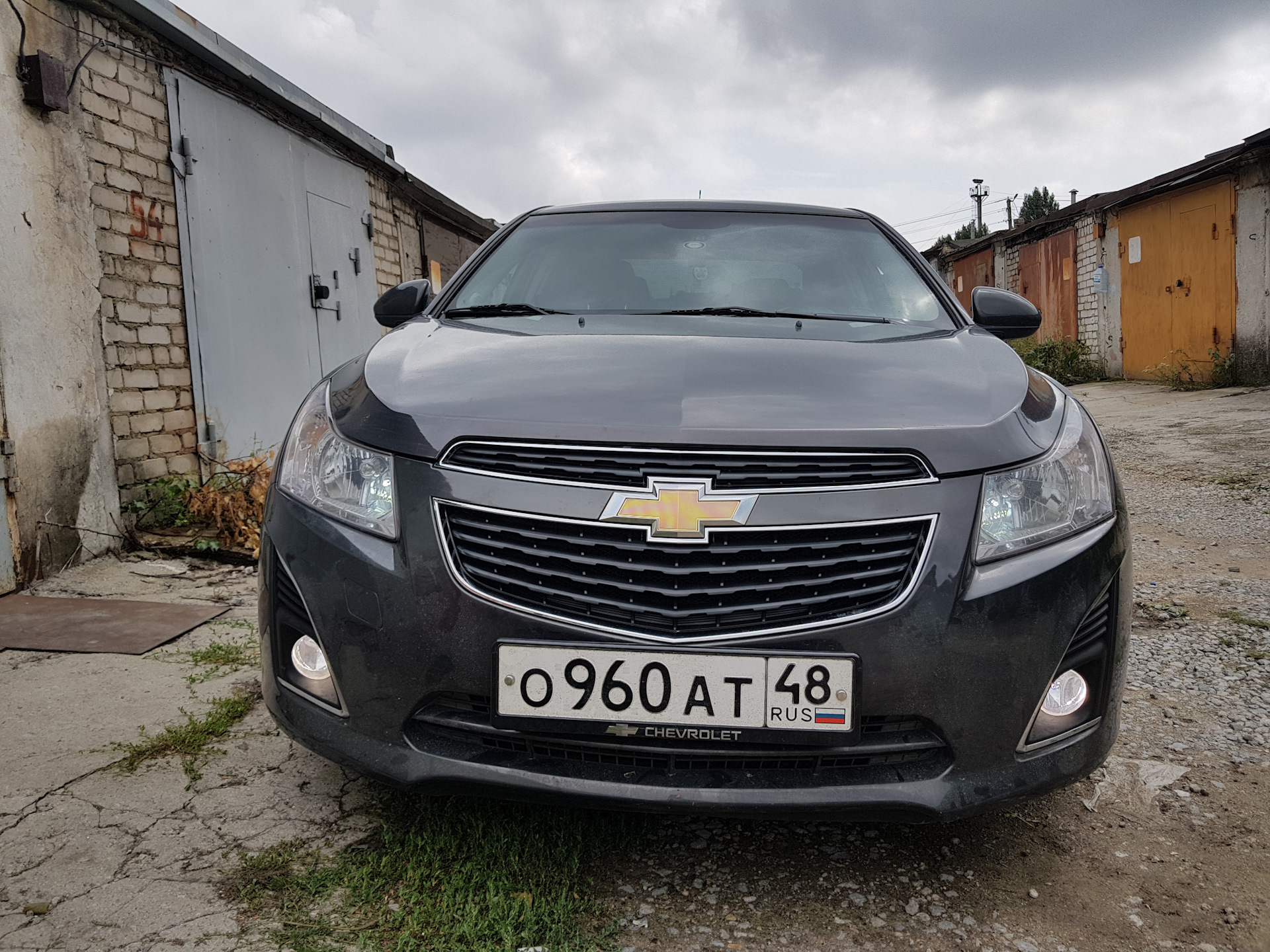 Chevrolet Cruze ксенон в ПТФ