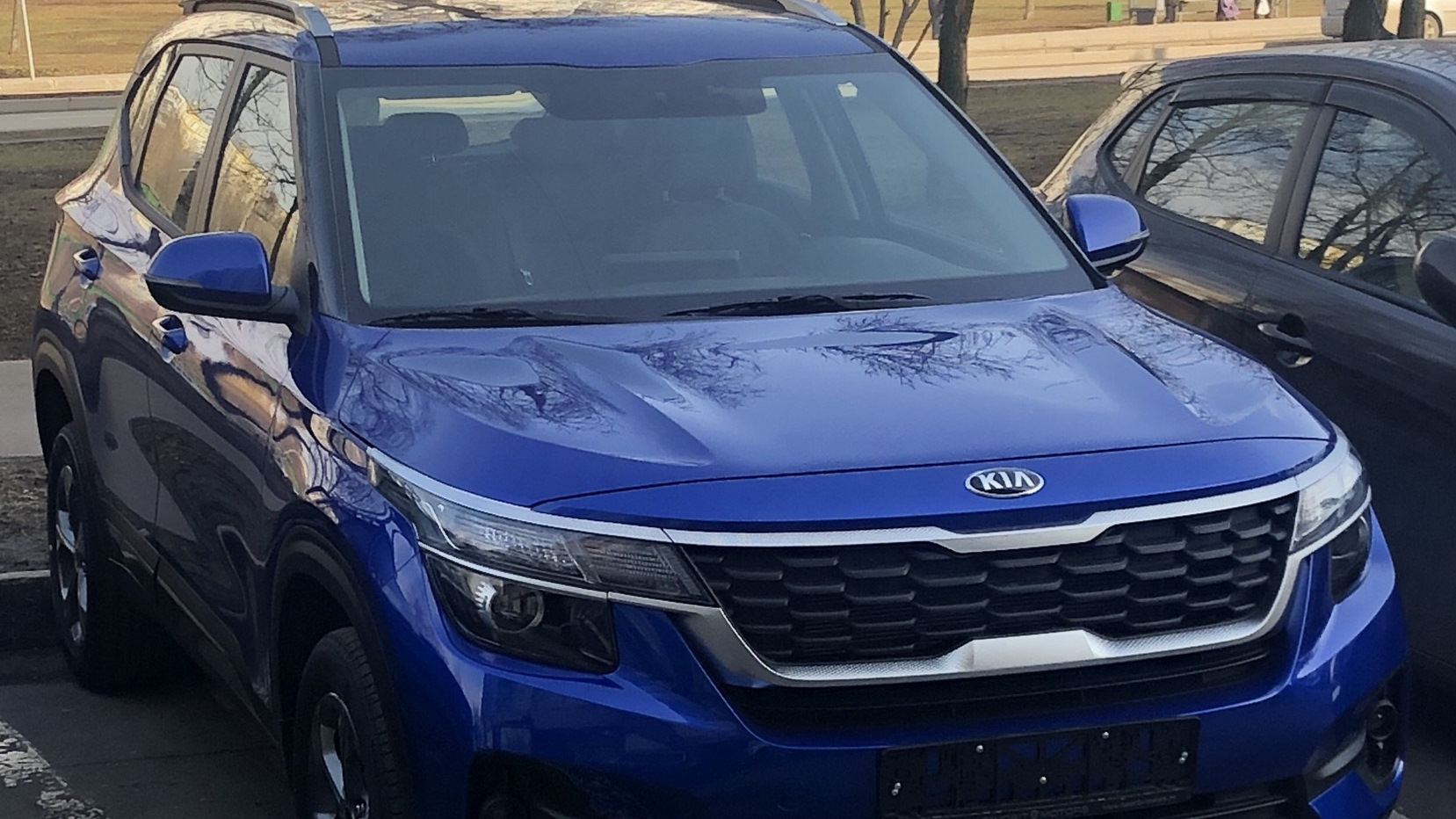 Селтос 1.6 отзывы. Киа Селтос синий. Kia Seltos синий. Селтос Neptune Blue Comfort. Drive 2 Kia Seltos тонировка.