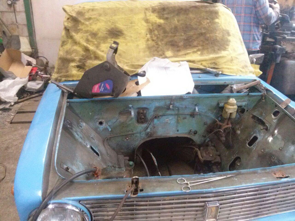 Шейвинг подкапотного пространства Ваз 21013(часть 2) — Lada 21013, 1,7 ...