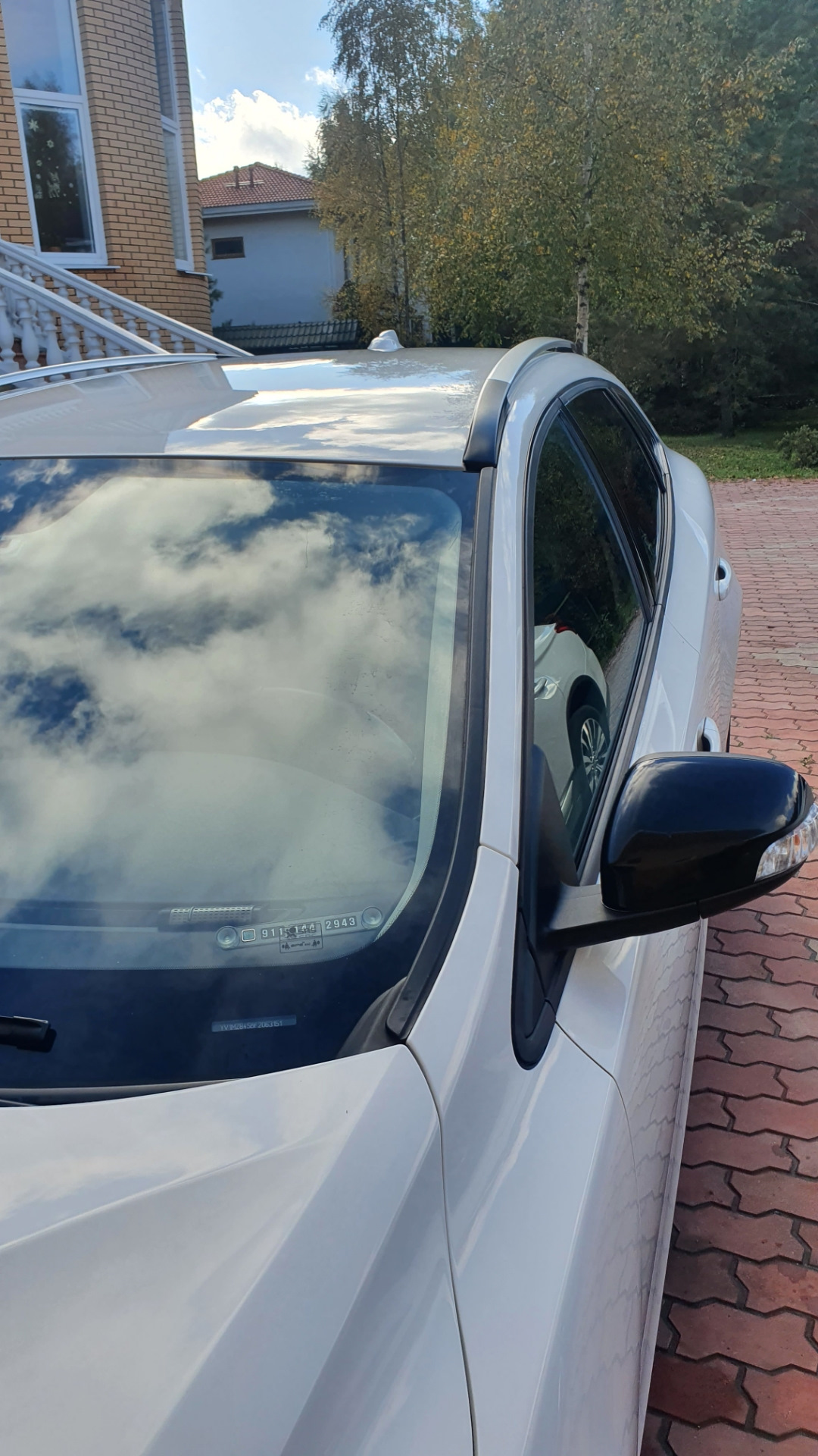 Обработка кузова жидким стеклом — Volvo V40 Cross Country, 1,6 л, 2014 ...