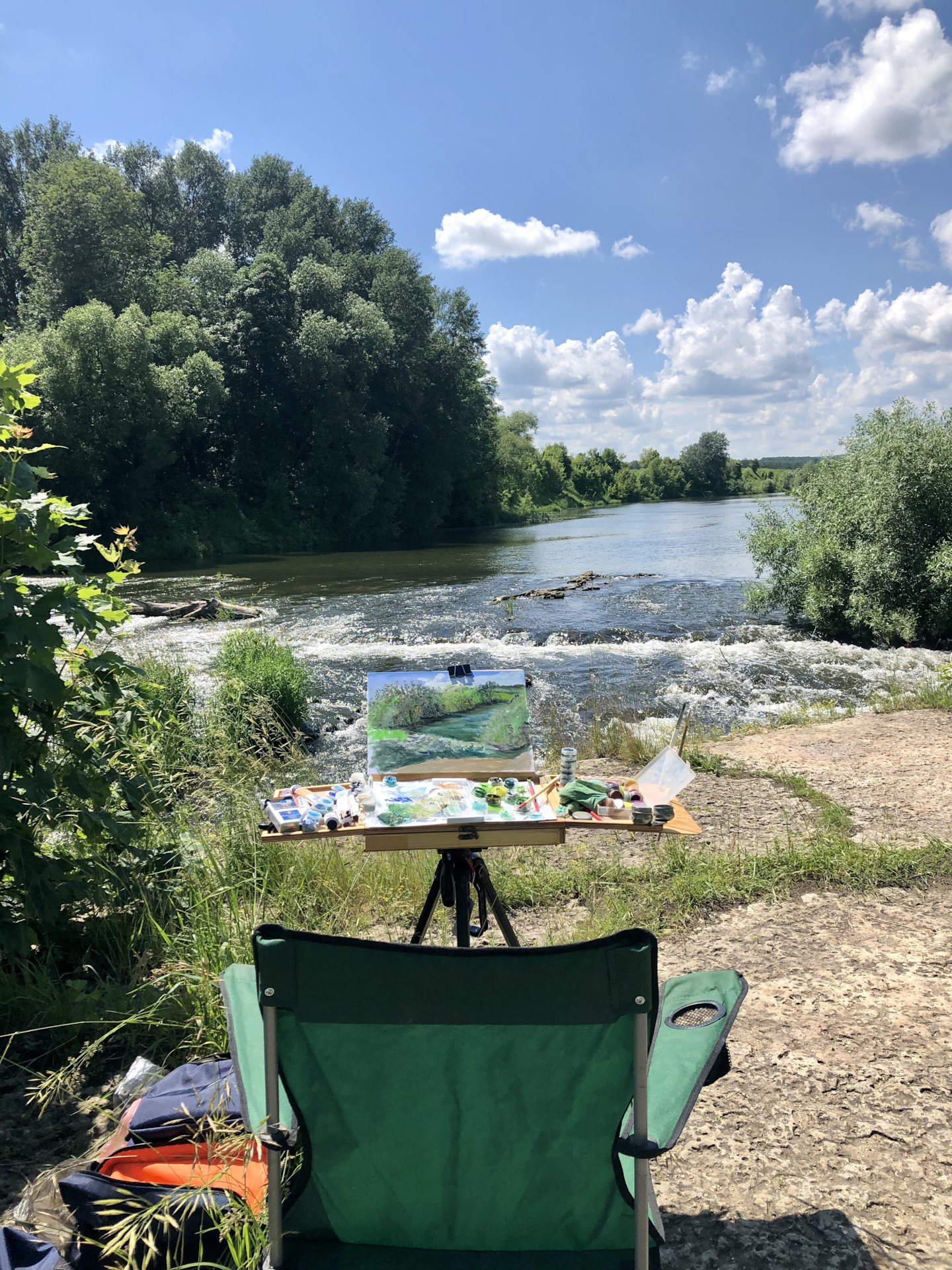 карамышево липецкая область река пляж