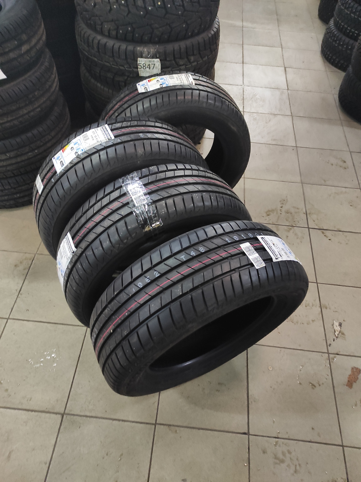 Новая летняя резина Bridgestone Turanza T005 215/55/16 — Opel Vectra C ...