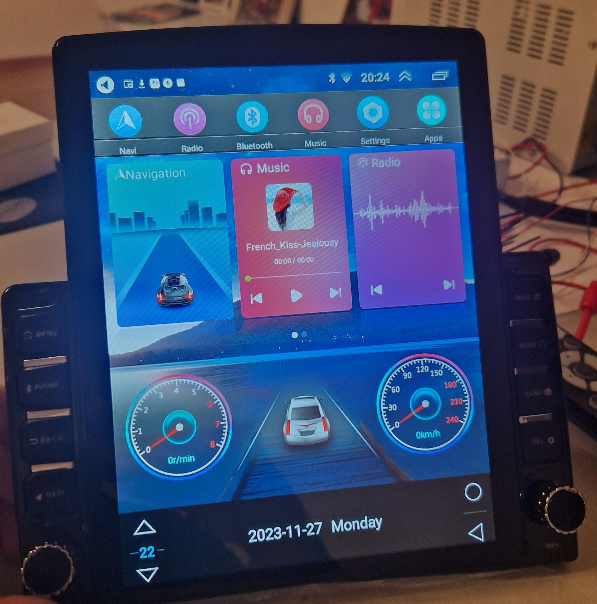 Туби ор нот туби? …китайская магнитола-вертикалка — Toyota Estima (III ...