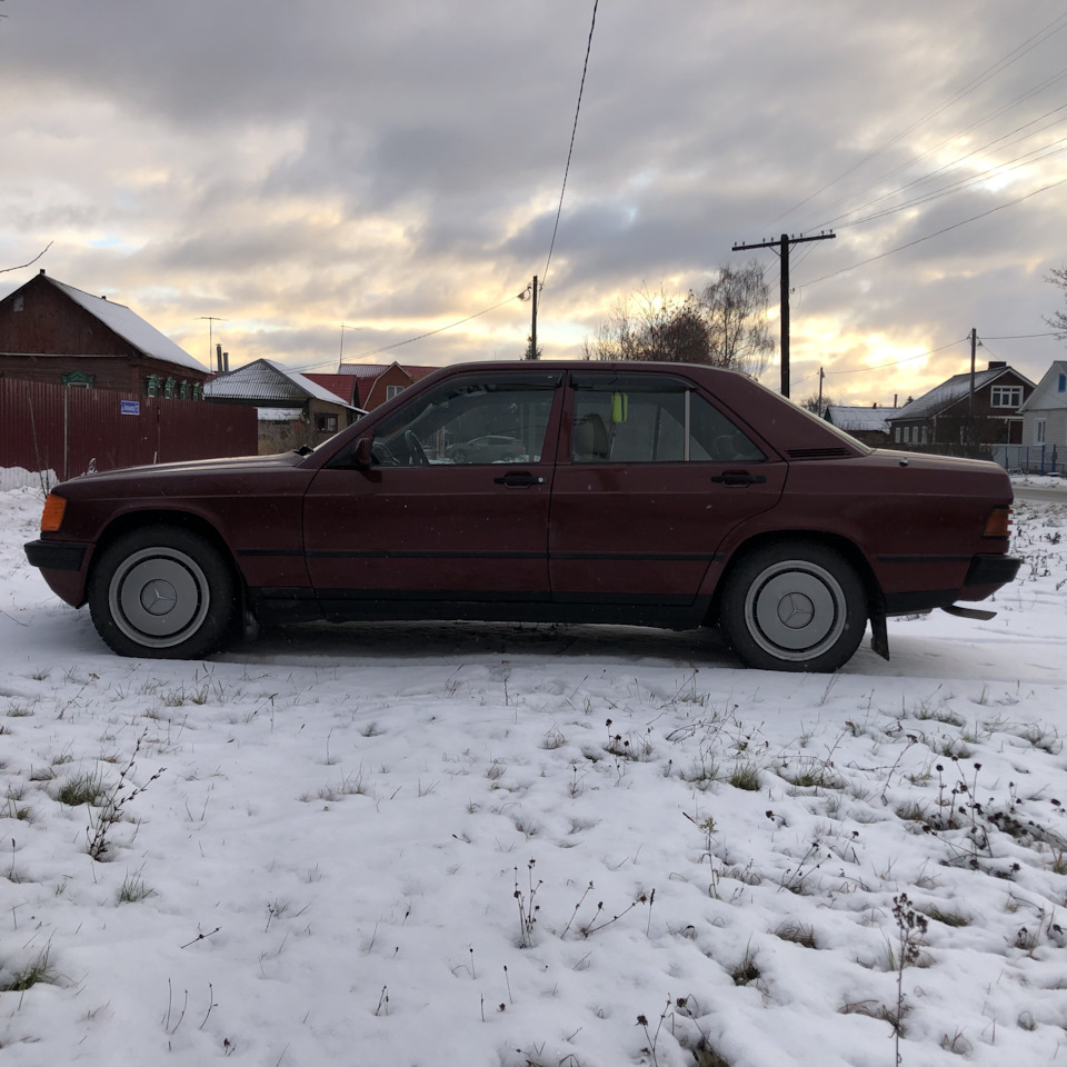 Ставим запятую. Сезон закрыт. Хранение. — Mercedes-Benz 190 (W201), 2,5 л,  1988 года | просто так | DRIVE2