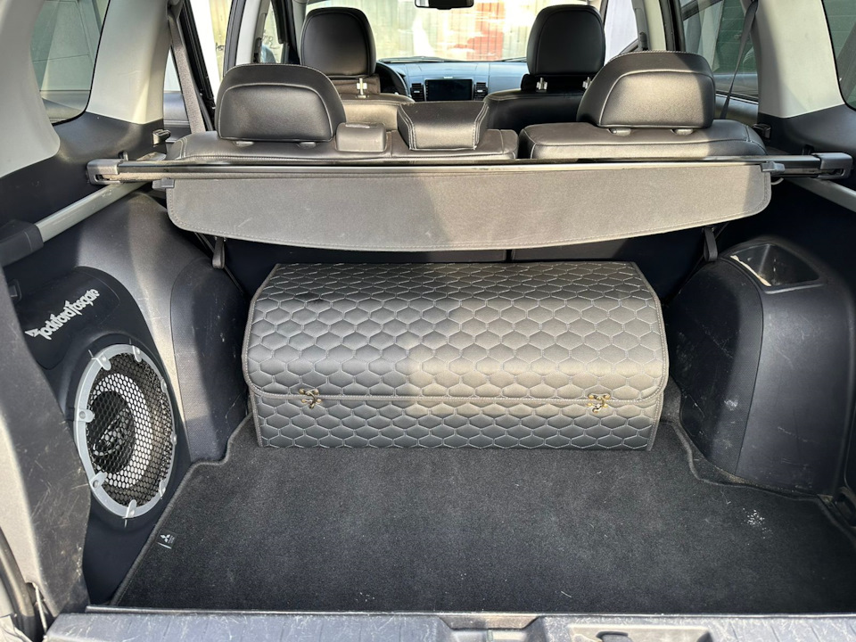 Органайзер в багажник вещь полезная. — Mitsubishi Outlander XL, 3 л ...
