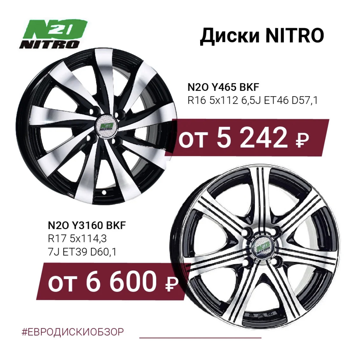 Подберем классные диски на авто от NITRO? — Евро-Диски на DRIVE2