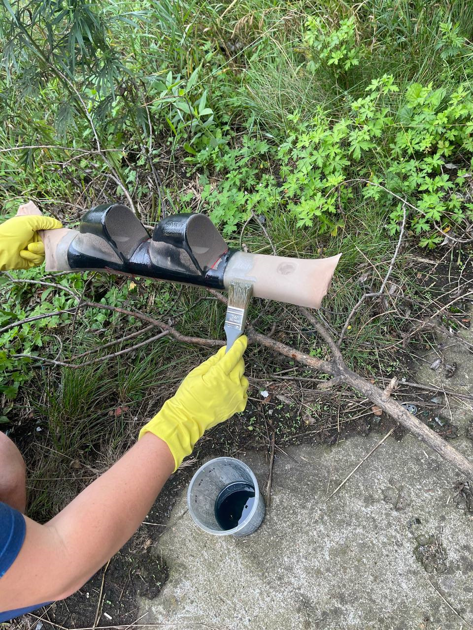 Изготовление подиума под датчики — Subaru Impreza (GE, GH), 2 л, 2008 ...