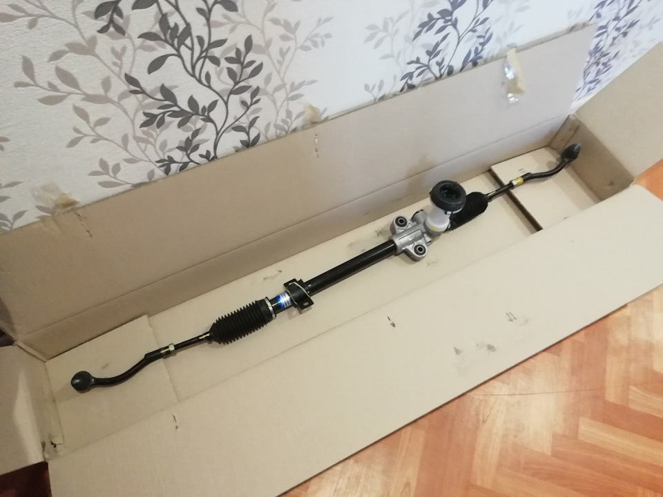 Рулевая рейка на киа рио 2 (замена на Мандо). — KIA Rio (2G), 1,4 л ...