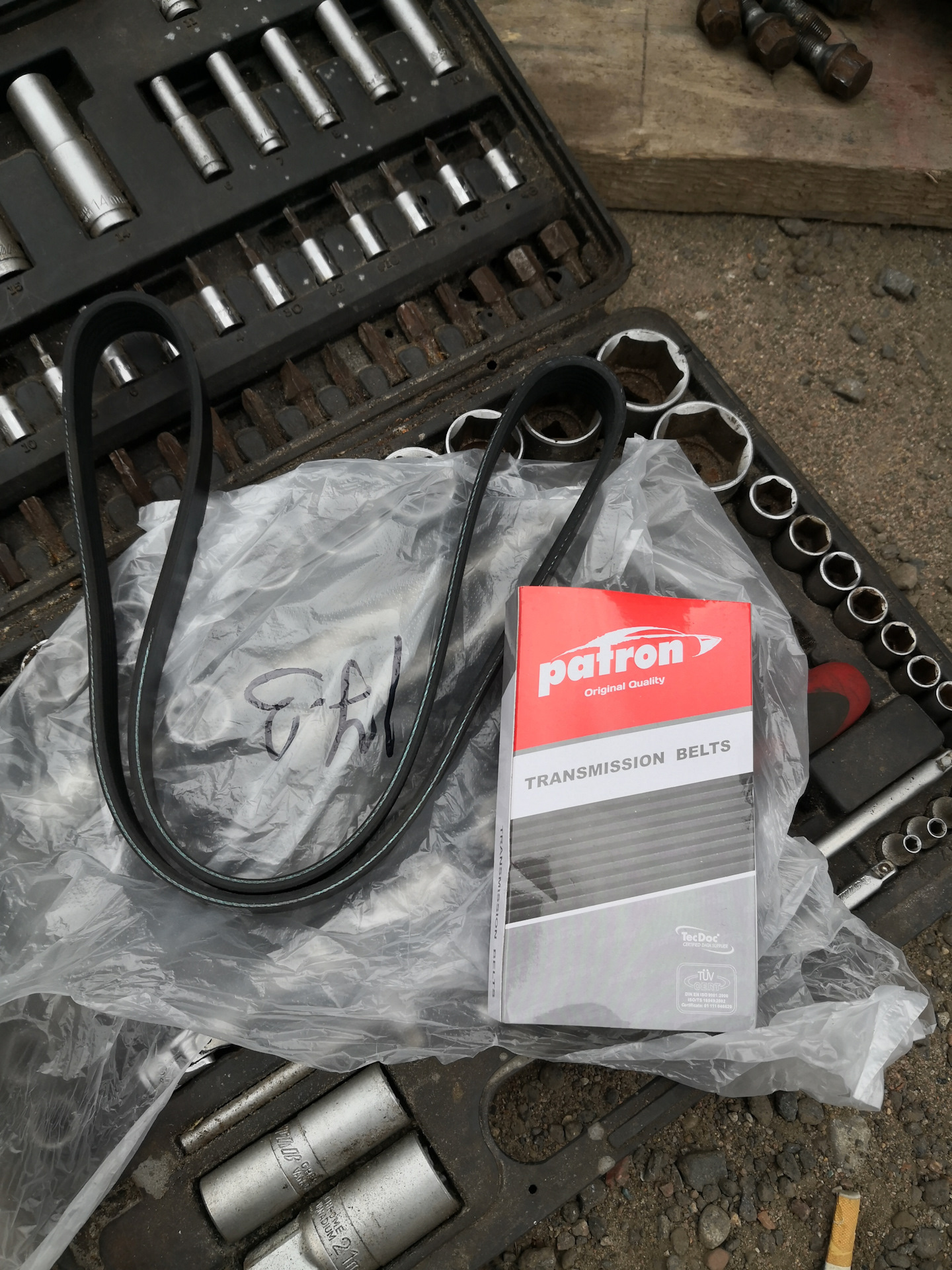 Сервисный ремень (укороченный вариант) Lancia Kappa — Lancia Kappa, 2 л ...