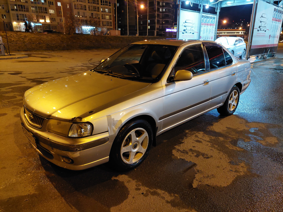 Part 3. Первый день эсплуотации. — Nissan Sunny (B15), 1,5 л, 1998 года ...