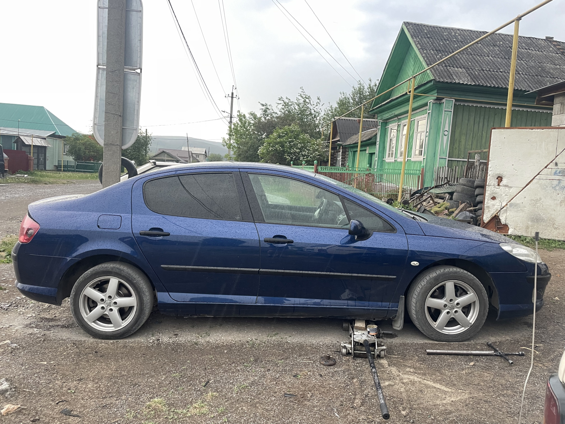 anyoung haseyo, Хэнкок! — Peugeot 407, 1,8 л., 2007 года | шины | DRIVE2