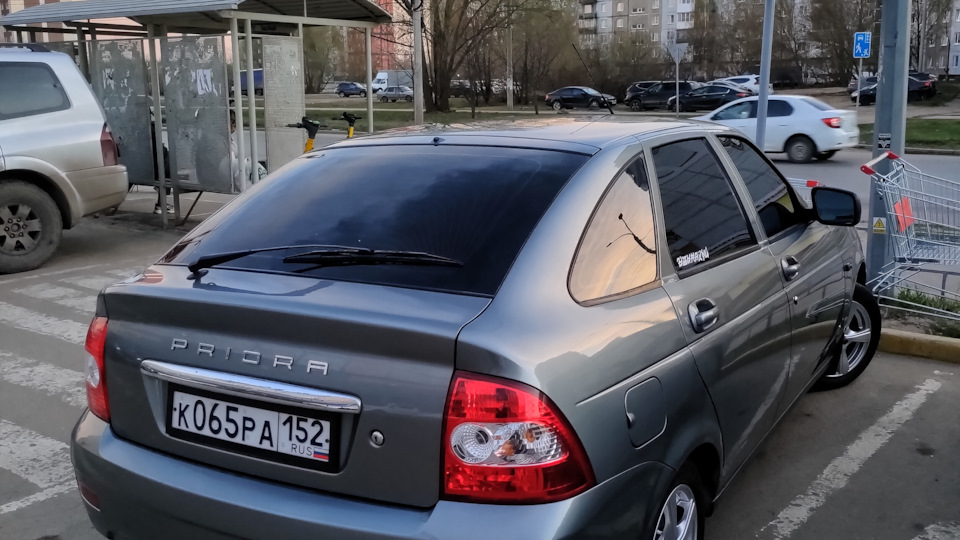 Замена патрубка картерных газов большого круга — Lada Приора хэтчбек, 1 ...