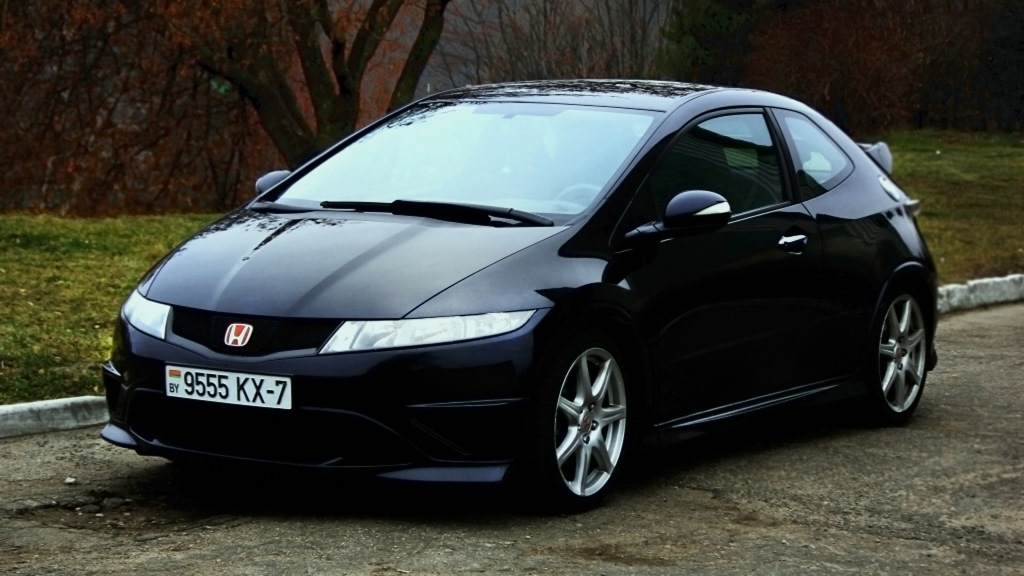 Honda Civic Type r черная