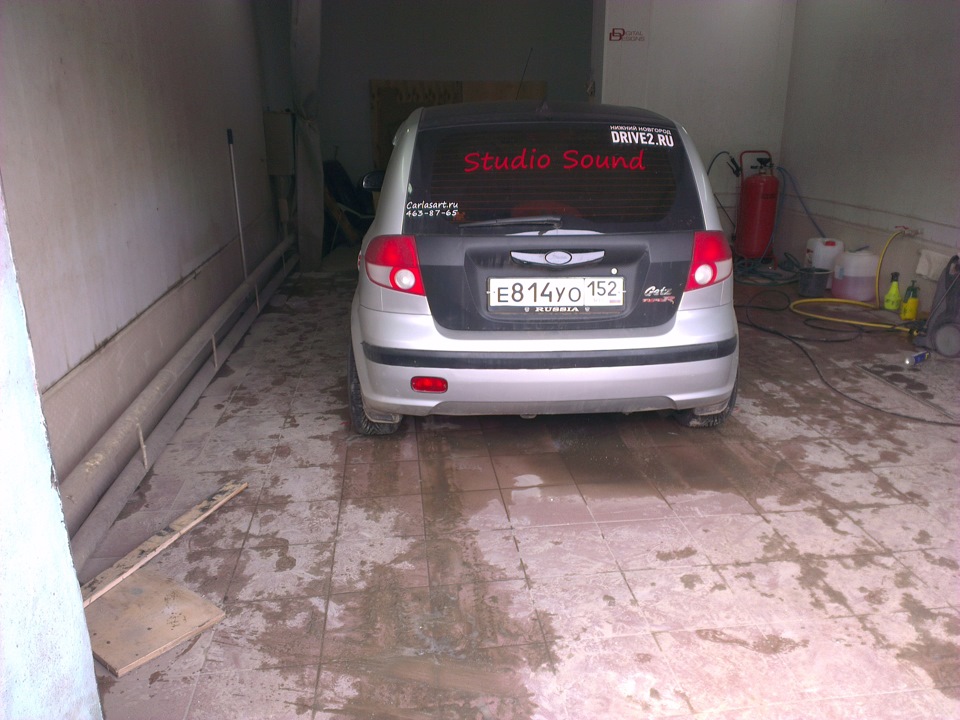 BBS RS на Гетц ))) Переобулся. — Hyundai Getz, 1,6 л, 2004 года ...