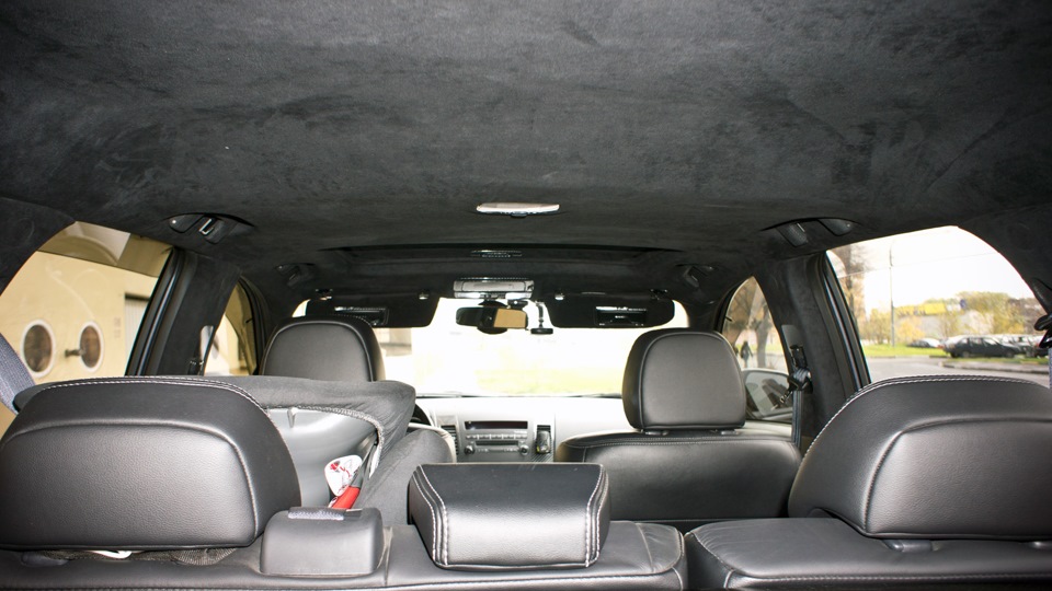 2. Алькантара — Mitsubishi Outlander XL, 3 л, 2008 года | стайлинг | DRIVE2