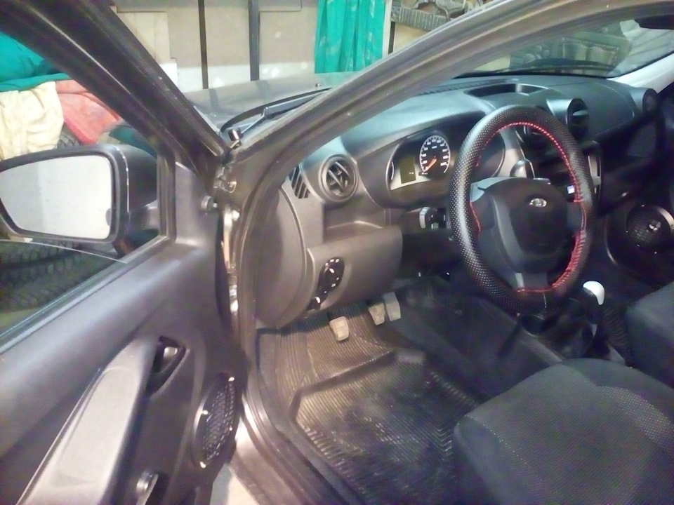 ®6 Установка 16-х колонок в гранту — Lada Гранта (1G), 1,6 л, 2016 года ...