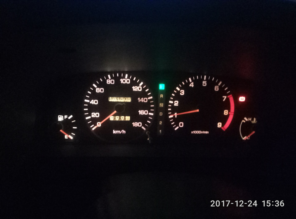 Пропайка панели приборов — Nissan Prairie Mark II, 2 л., 1996 года ...