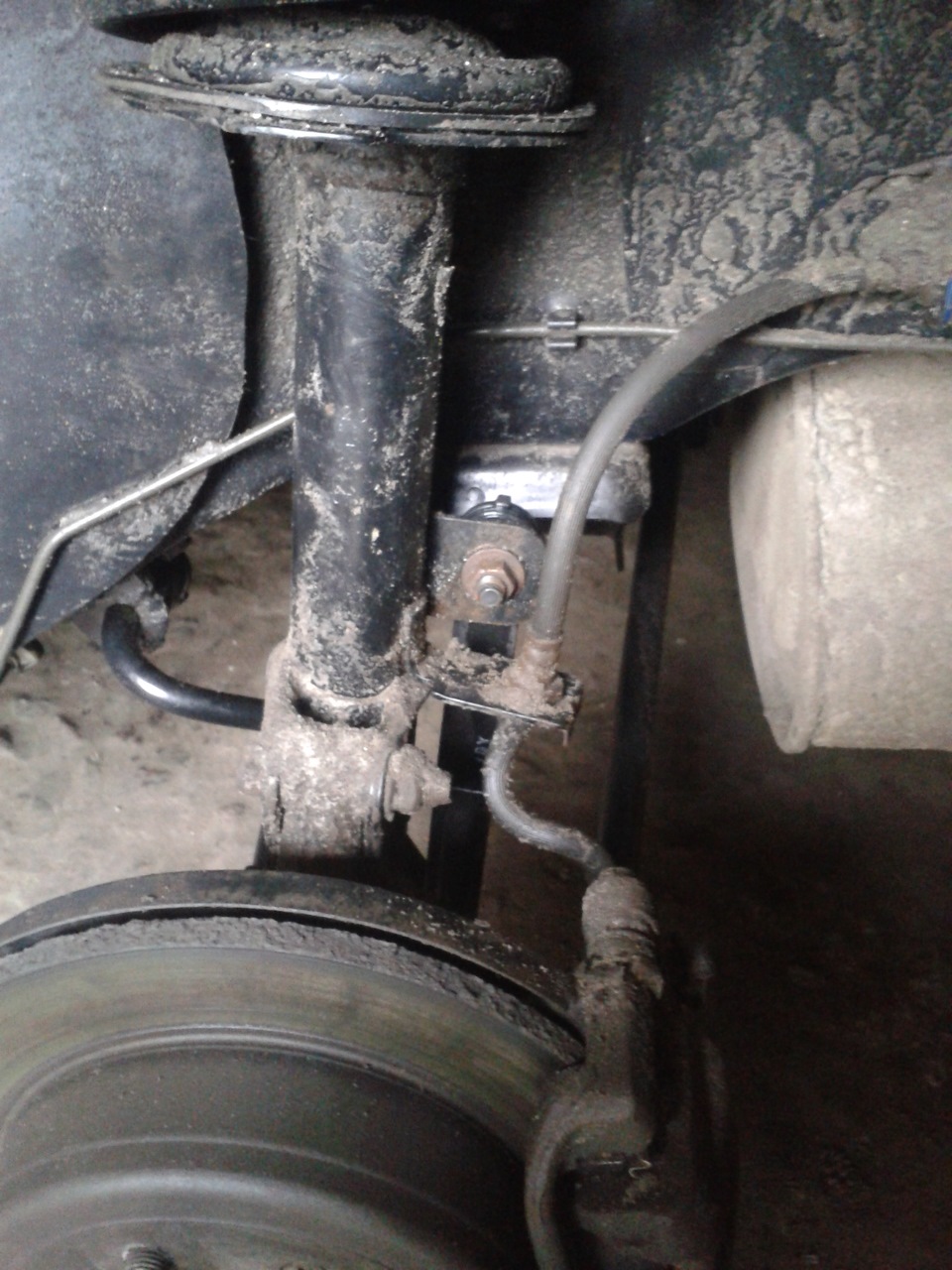 Наконец то… Или задние косточки. — Chevrolet Lacetti SW, 1,6 л, 2009 ...