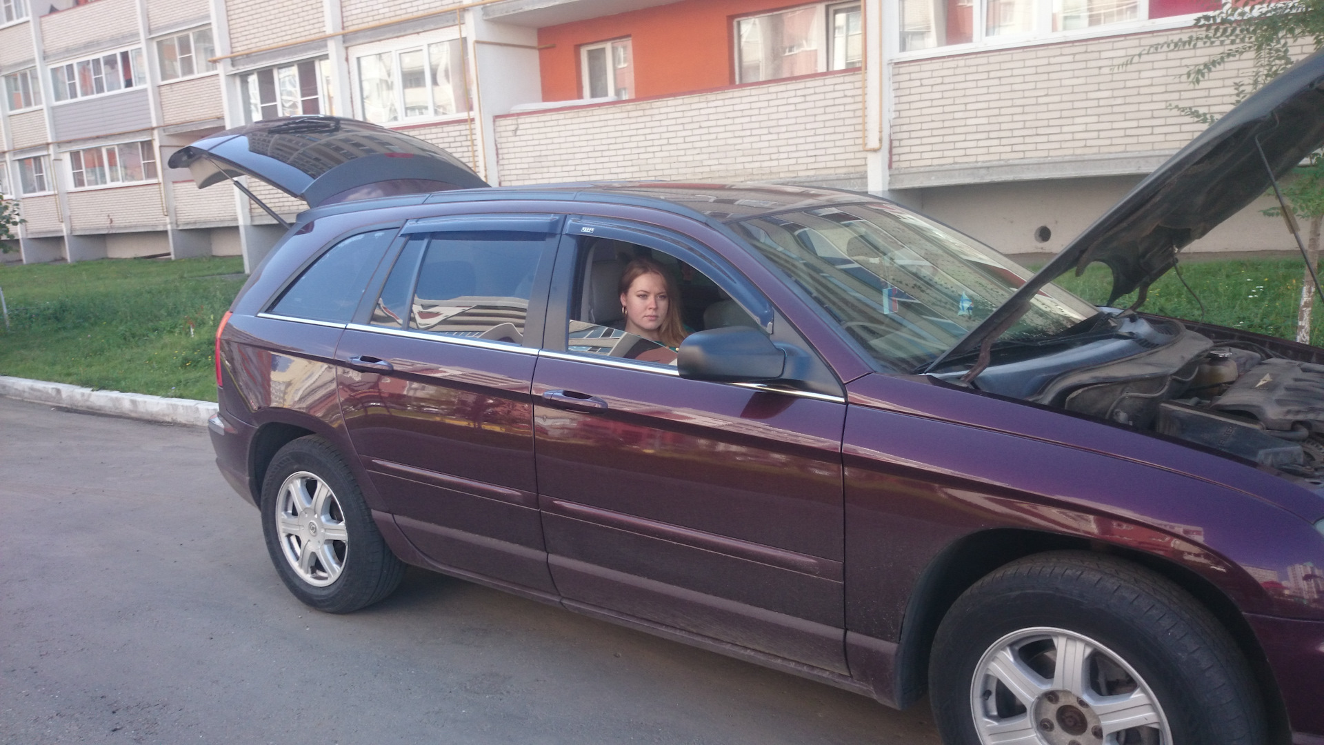 Chrysler Pacifica (1G) 3.5 бензиновый 2004 | Руки у руля автокорабля на  DRIVE2