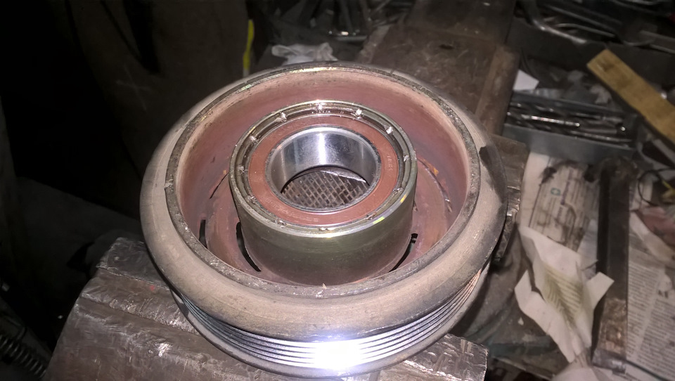 подшипник кондея, пригодится))))) — Peugeot 807, 2 л, 2004 года ...