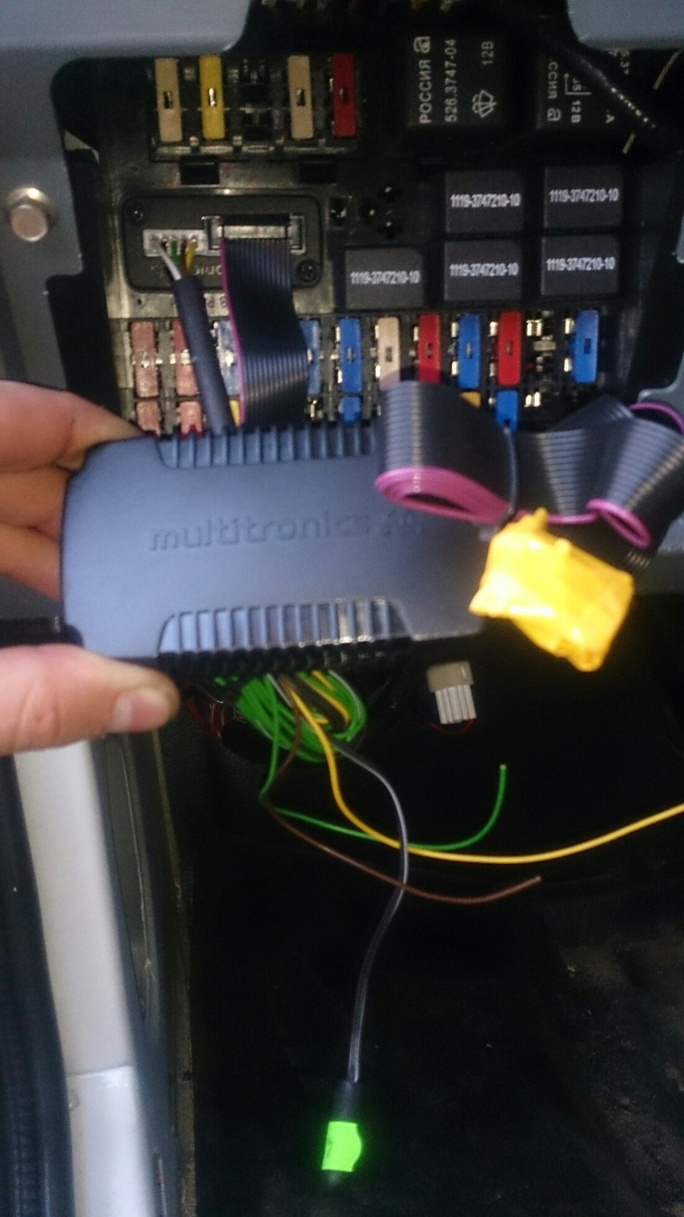 Бортовой компьютер multitronics MPC-800 — ГАЗ Соболь, 2,8 л, 2015 года ...