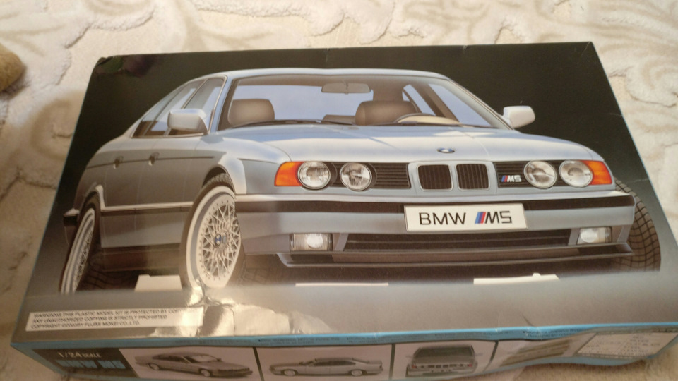 Е34 модель 1:24 — BMW 5 series (E34), 2,5 л, 1993 года | другое | DRIVE2