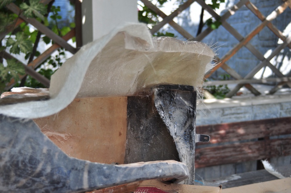 Продолжение короба под саб (очередное) — Mitsubishi Eclipse (2G), 2,2 л ...