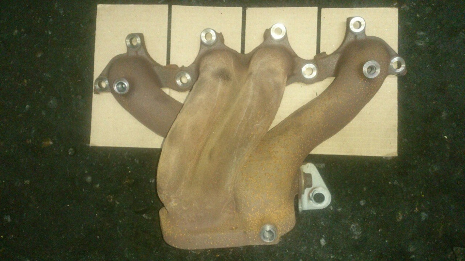 Замена коллектор выпускной — Honda Accord (6G), 2 л, 1999 года ...