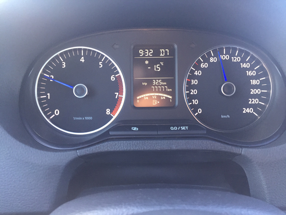 Приборная панель от Polo 6C на 6R — Volkswagen Polo Hatchback Mk5, 1,4 ...