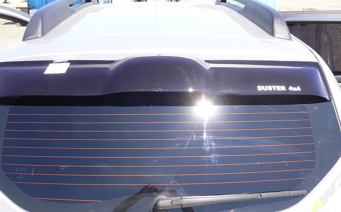 Спойлер На Дастер Чистое Стекло Купить