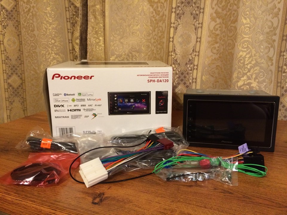 Pioneer sph da120. Pioneer da120. Магнитола Пионер SPH-da120. Магнитола Pioneer da 120. Pioneer SPH-da120 комплектация.